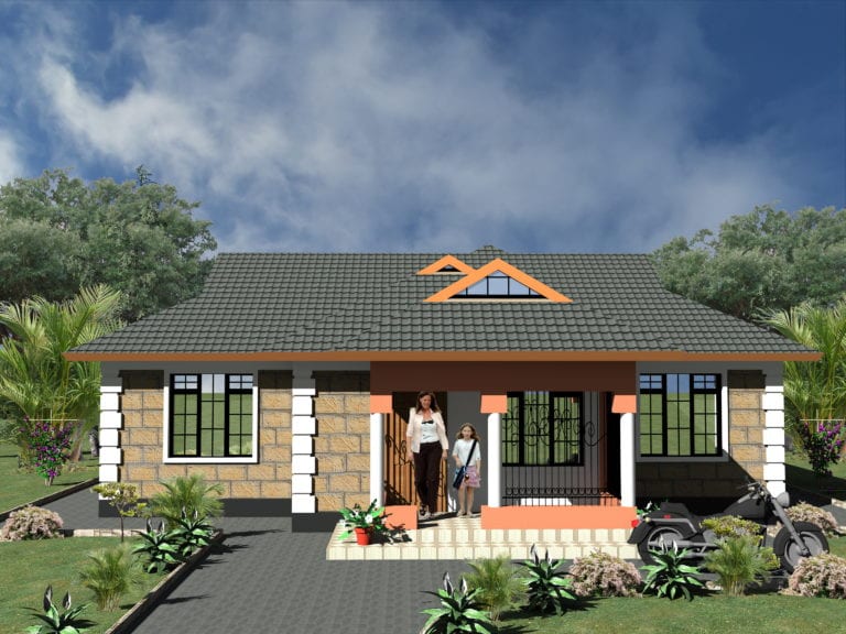 Two Bedroom Plan House Hpd Consult