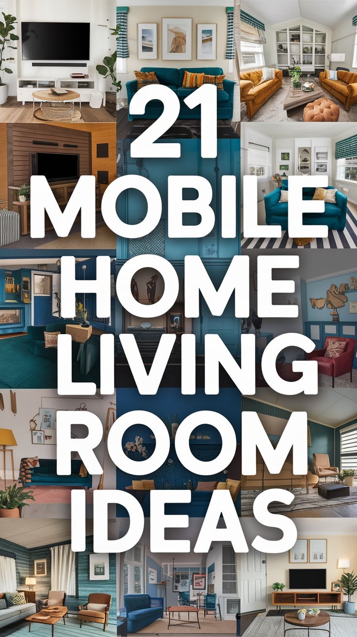 21 Stylish Mobile Home Living Room Ideas That Will Transform Your Space