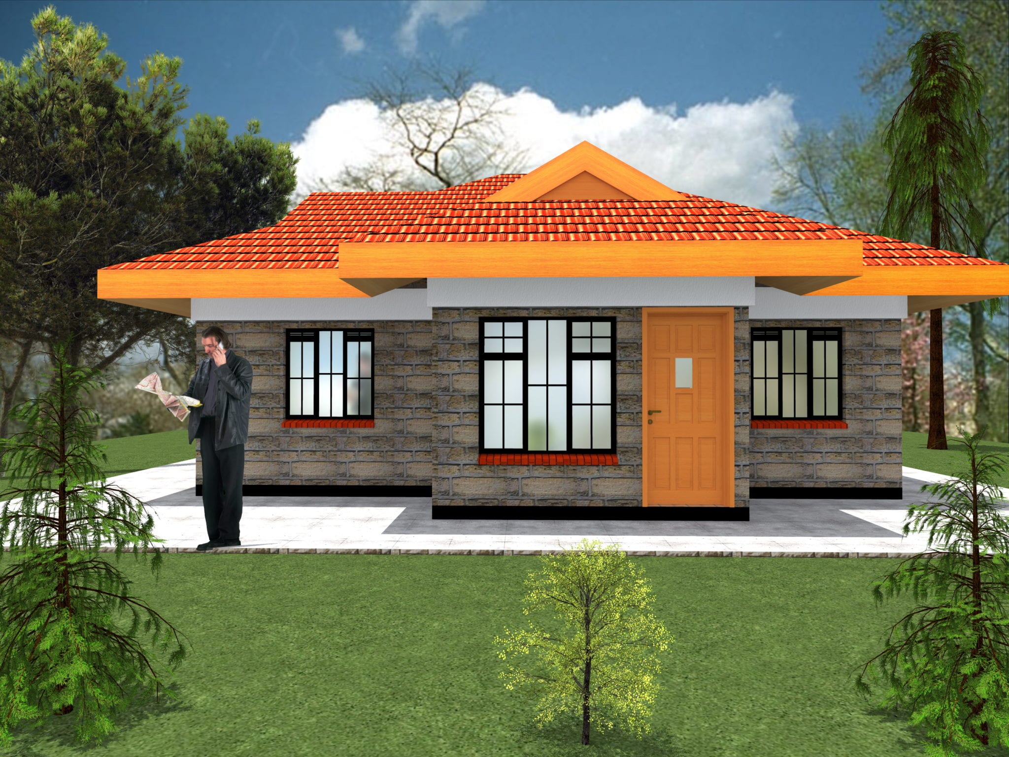 Featured image of post Modern 2 Bedroom House Plans In Kenya / Now bedroom minimalist house plans are very popular.