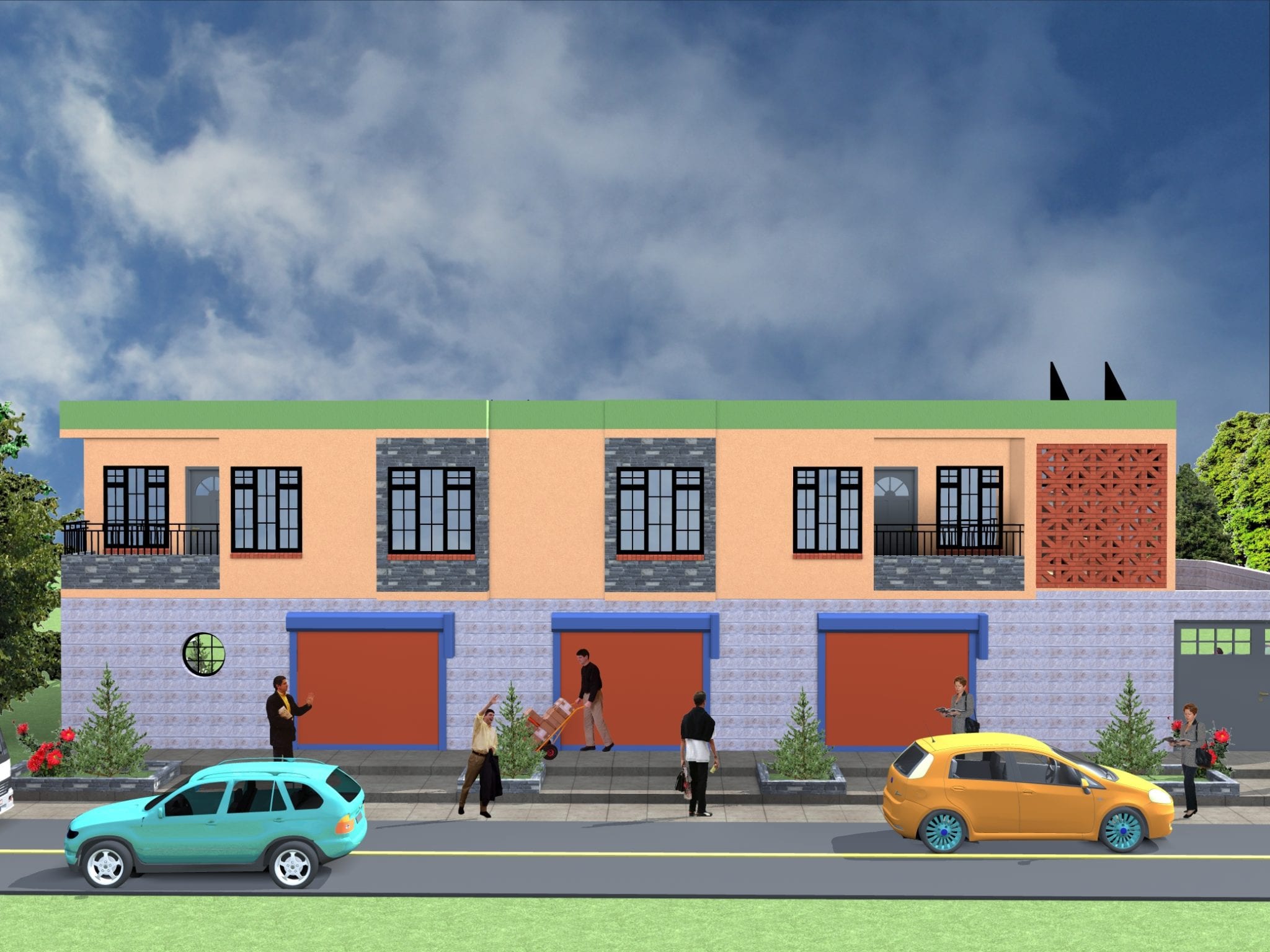 Studio Apartment Floor Plans  pdf  in Kenya  HPD Consult
