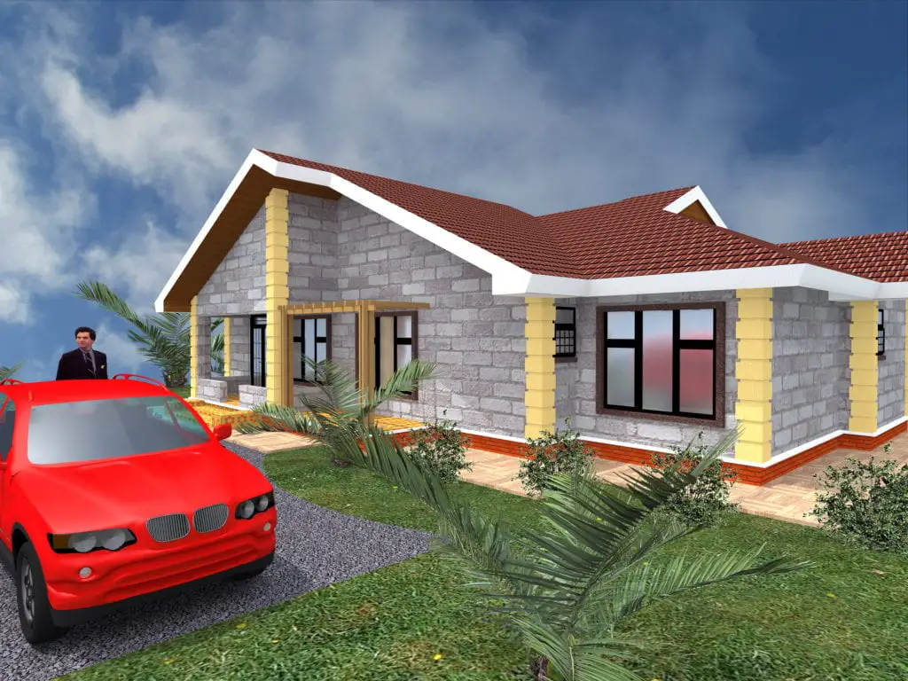5 Bedroom Bungalow House Plans in Kenya | HPD Consult