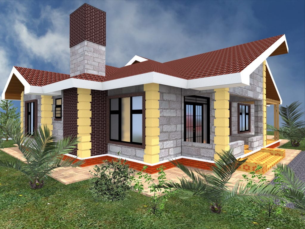  5  Bedroom  Bungalow  House  Plans  in Kenya  HPD Consult