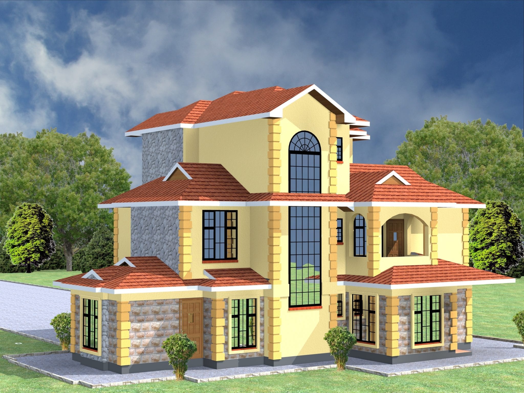 4 Bedroom Maisonette House Designs in Kenya [Check Details ...