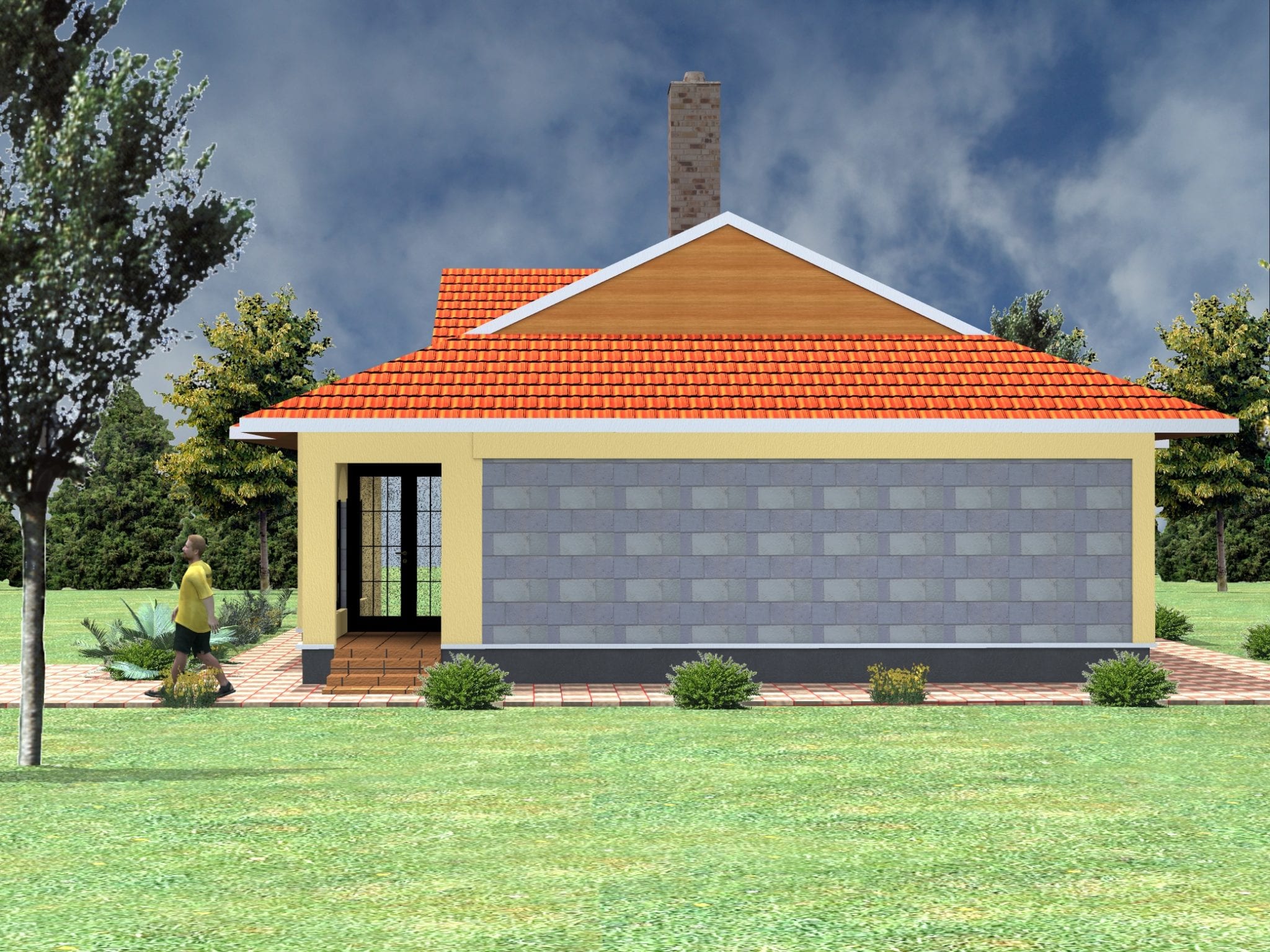 3 bedroom  house  plans  in kenya  pdf  HPD Consult