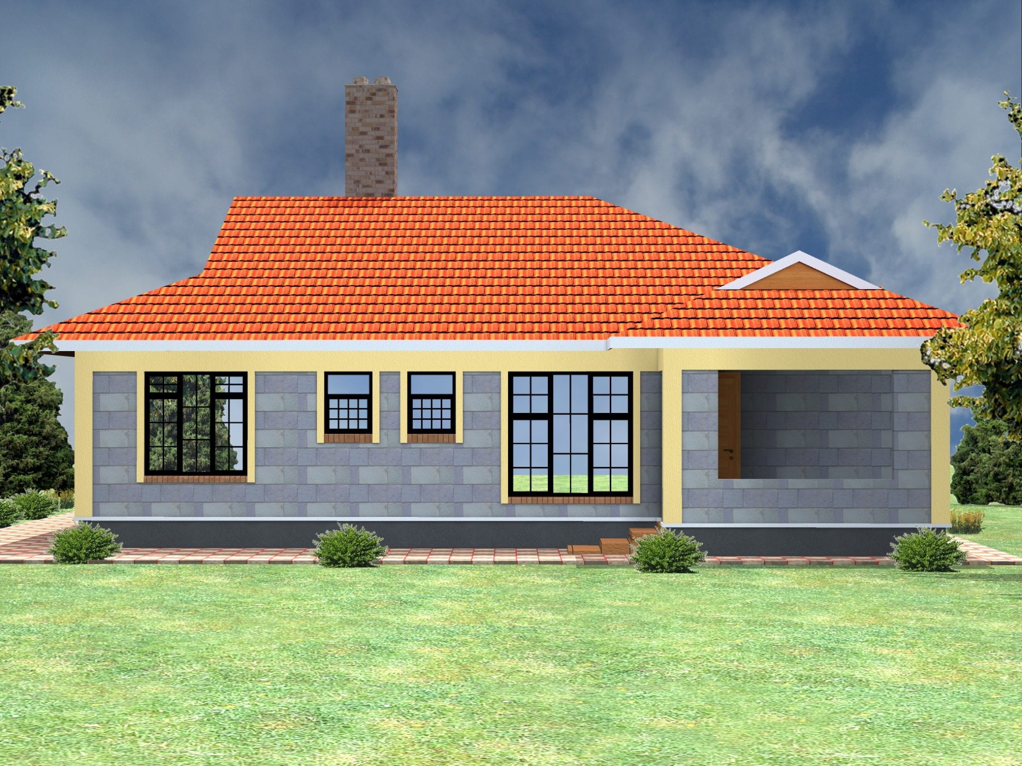 3 bedroom house plans in kenya pdf |HPD Consult