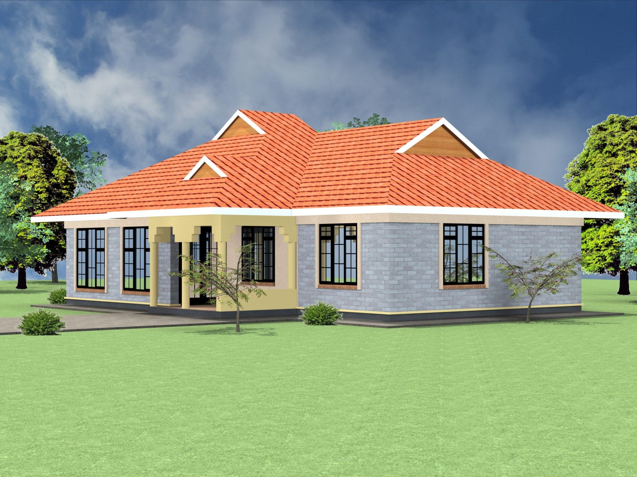  Bungalow  house  plans  in kenya  HPD Consult