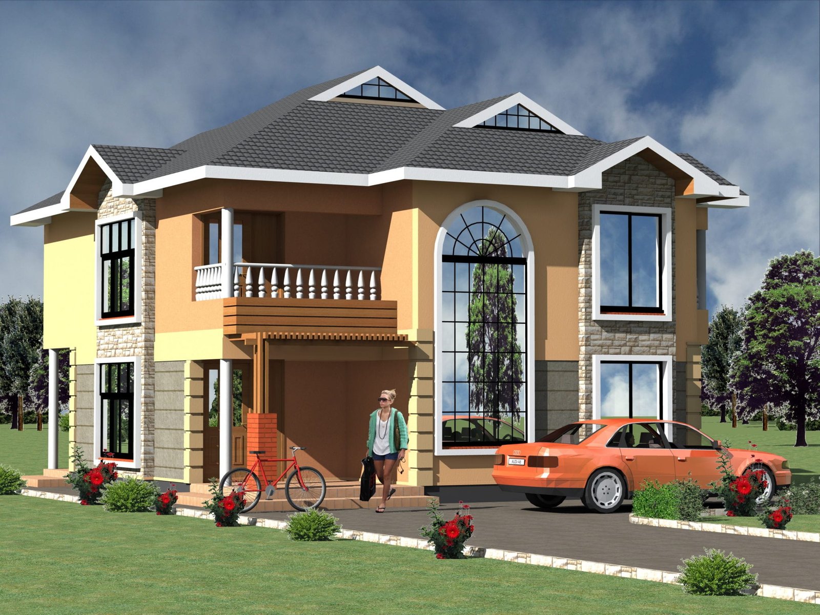 Four Bedroom Maisonette House Plans In Kenya Img Abbott