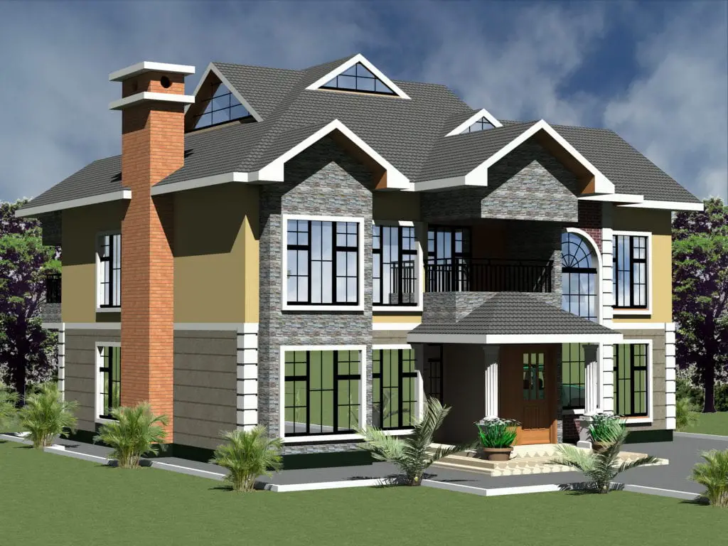  4  Bedroom  House  Plans One Story Designs HPD Consult