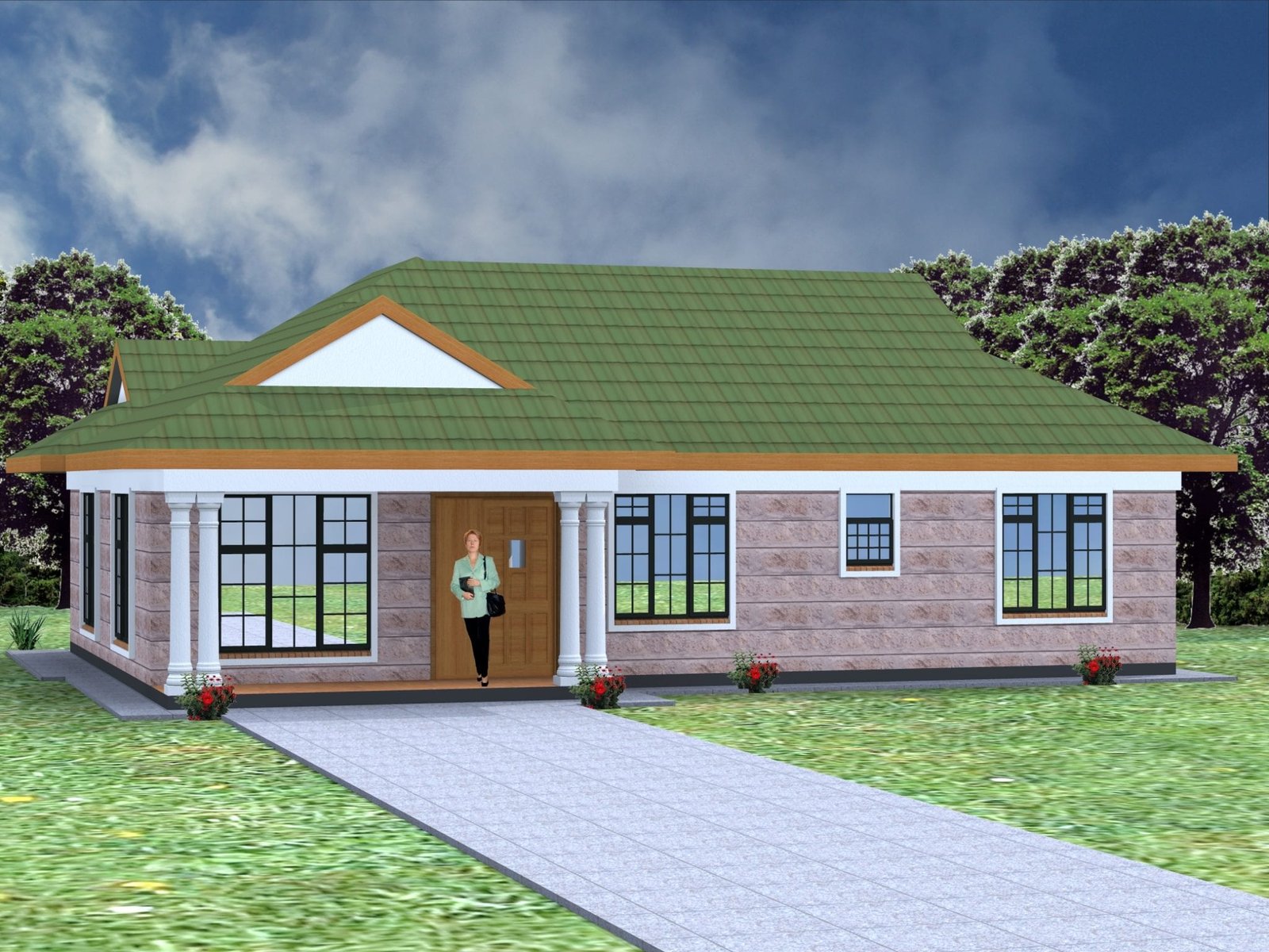 Simple 3 Bedroom House Plans