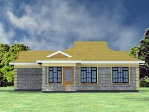 Elegant 3 Bedroom Floor Plan Bungalow | HPD Consult