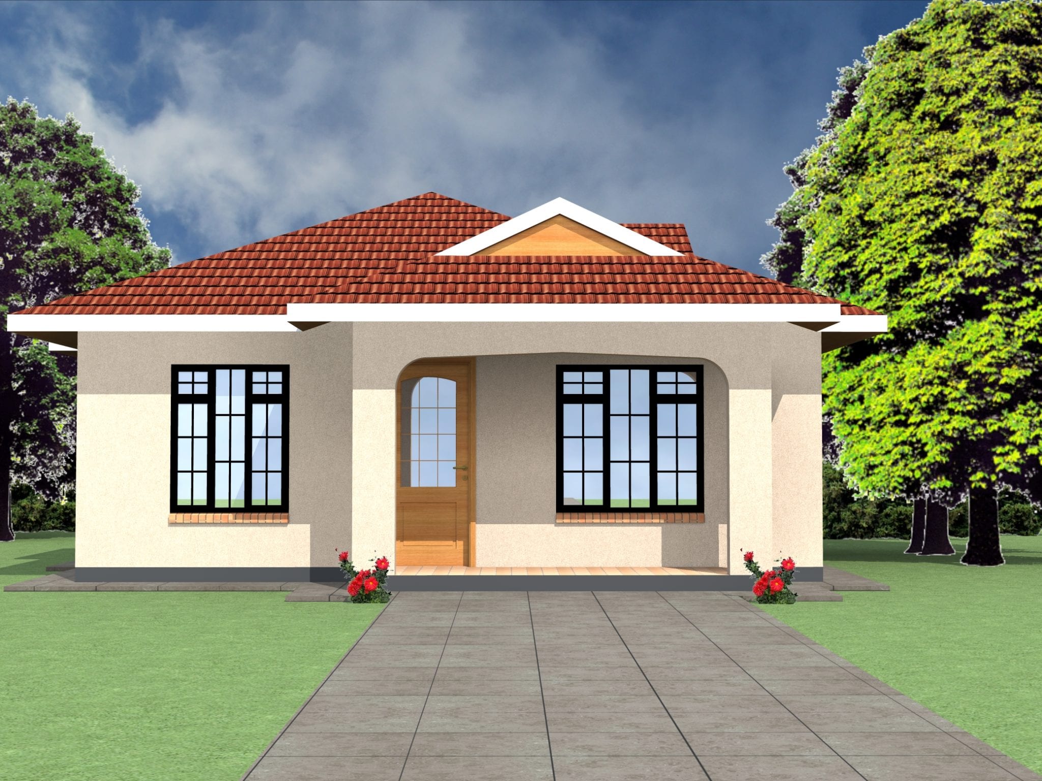 Simple 2 Bedroom House Designs In Kenya | Homeminimalisite.com