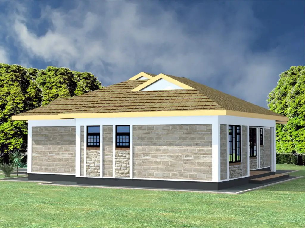 Simple 3  Bedroom  House  Plans  Without  Garage  HPD Consult