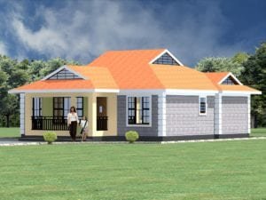 Free Modern 3 Bedroom House Plans | HPD Consult