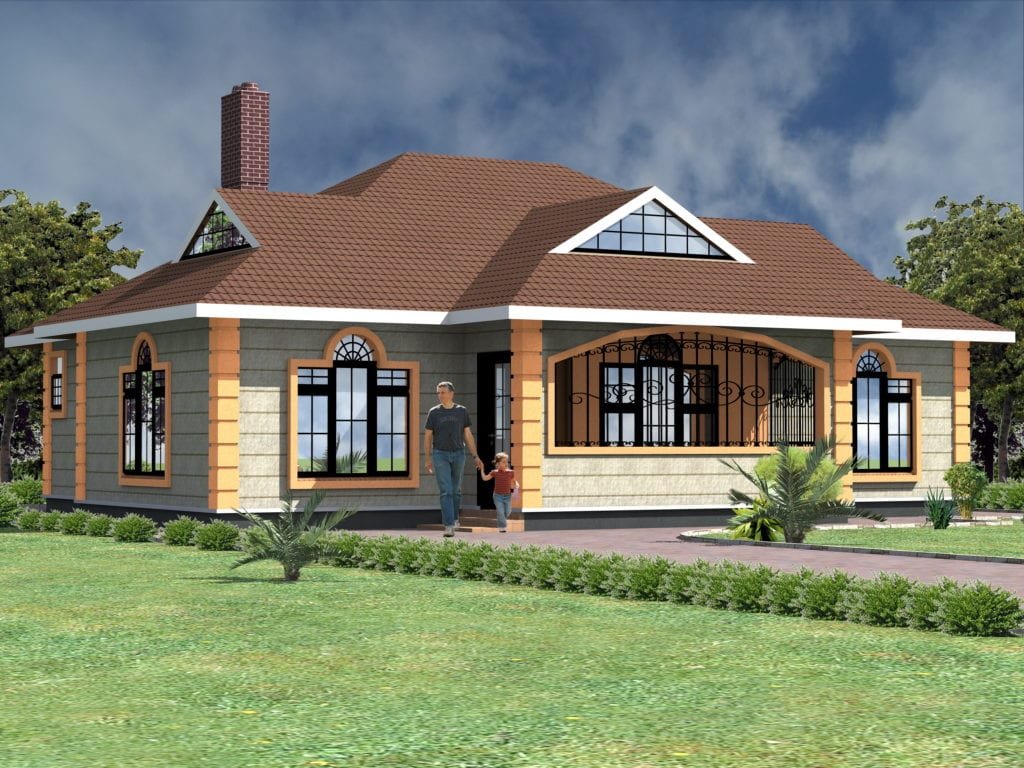 Beautiful 3 bedroom house designs