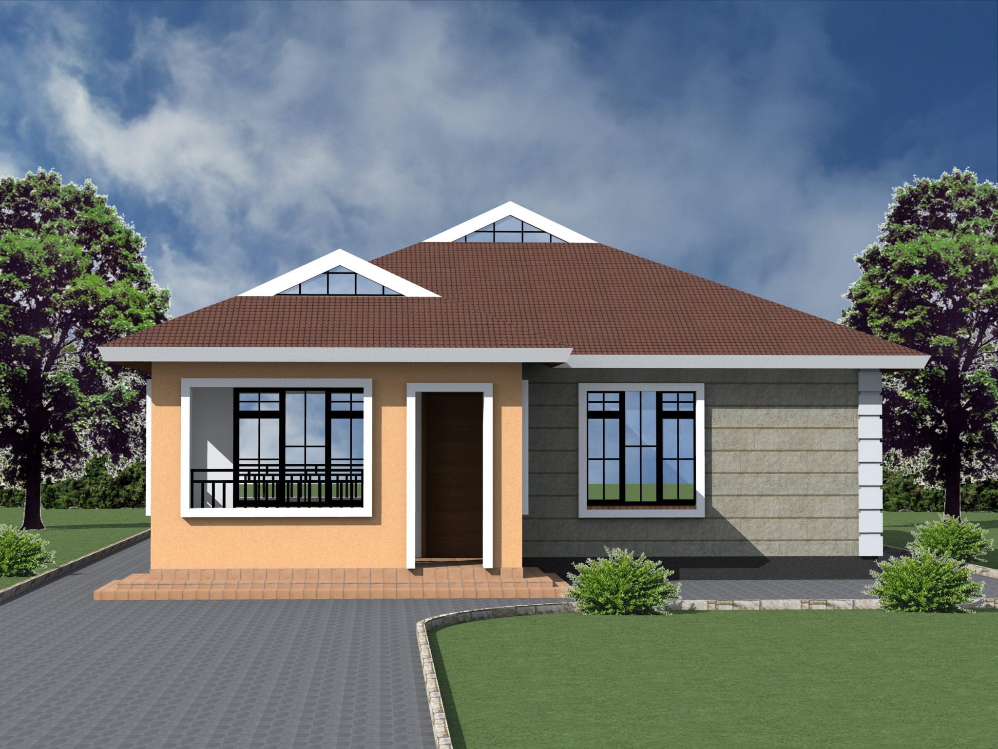 3 Bedroom Design 1185B – HPD TEAM