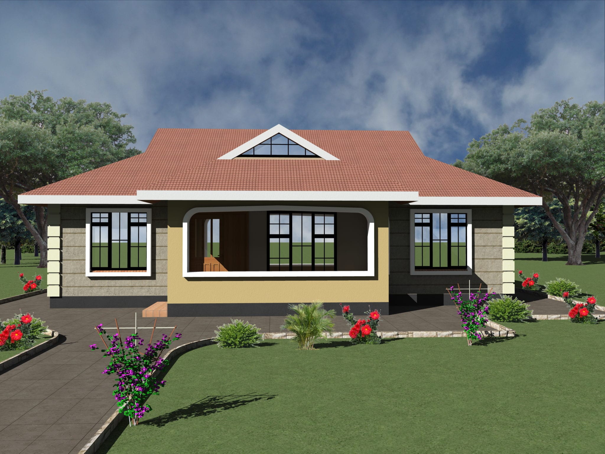 Small Beautiful Bungalow House Design Ideas: Bungalows In Kenya