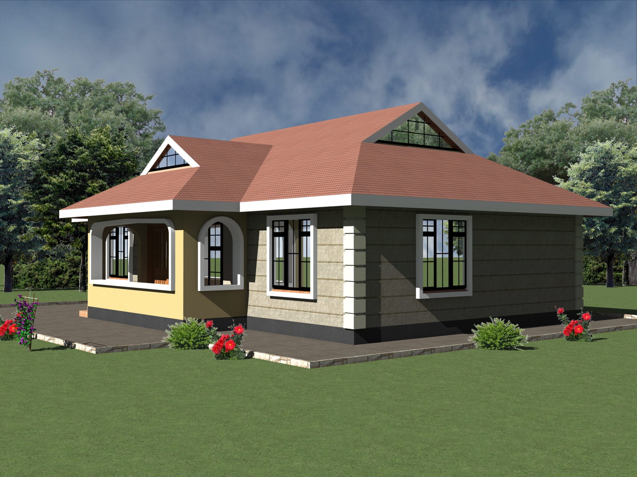 Beautiful bungalow designs in kenya HPD Consult