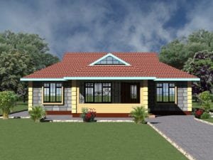 Small 4 Bedroom house plan designs |HPD Consult