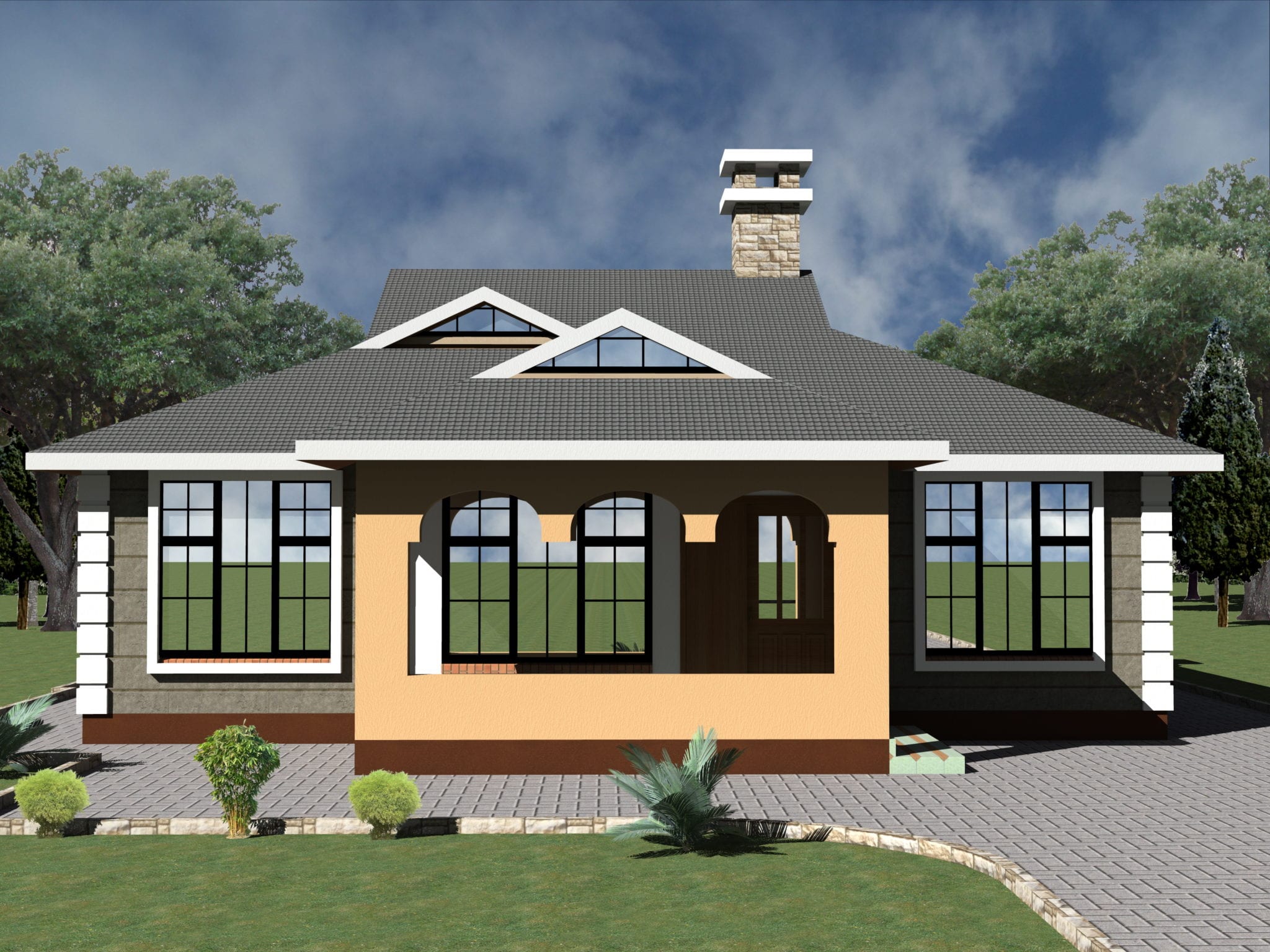 4 Bungalow Design 1211B – HPD TEAM