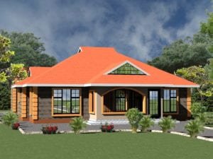 3 Bedroom Bungalow House Plans in Kenya | HPD Consult