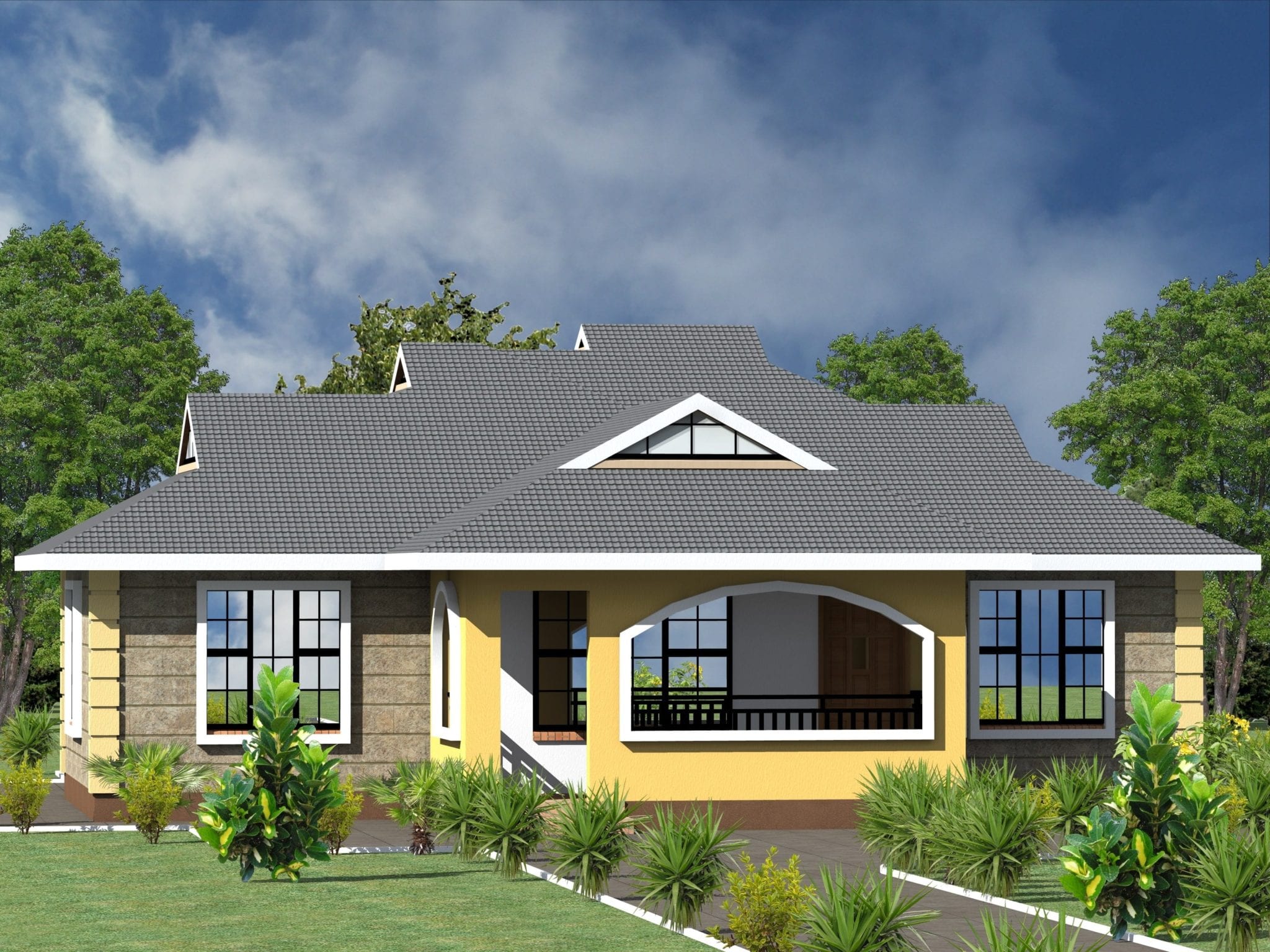 3 Bedroom House Plan And Design