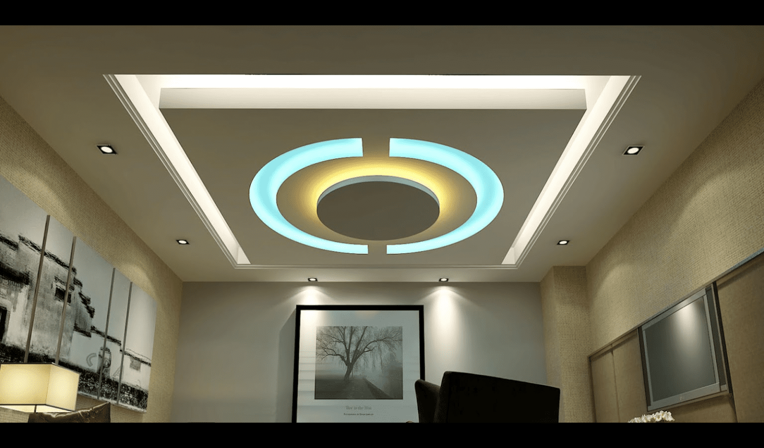 30 BEST Modern Gypsum Ceiling Designs for Living room | HPD Consult