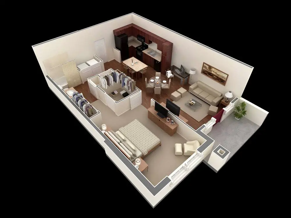 one bedroom house plans