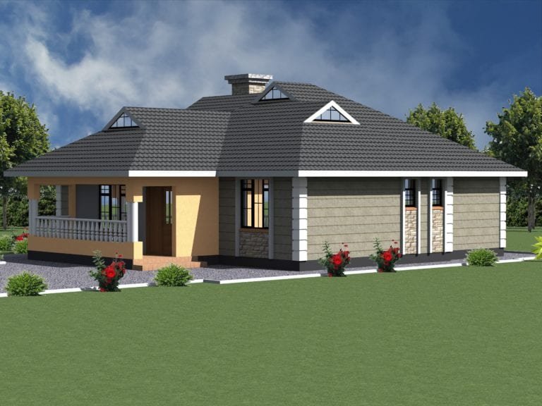 3 Bedroom Bungalow House Plan Designs | HPD Consult