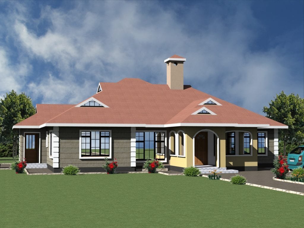 House Plans 4 Bedroom House Design Hpd Consult 4194