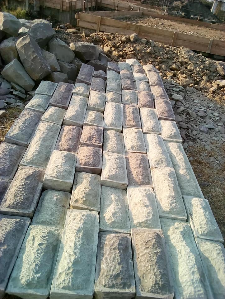 Types of walling materials