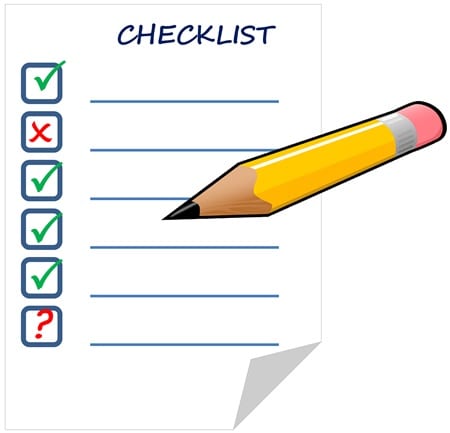 Buying a house checklist