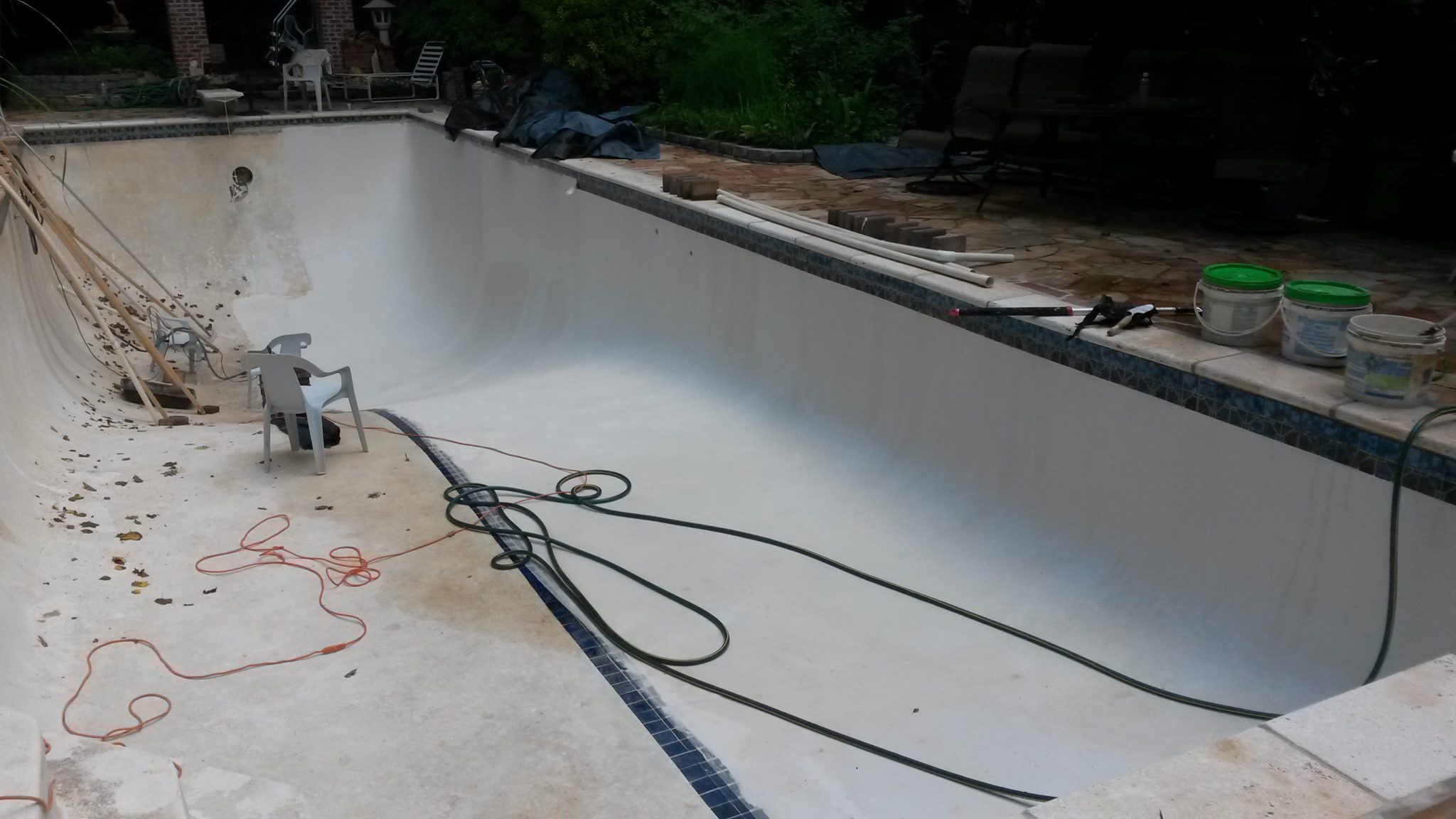 Waterproofing for swimming pool