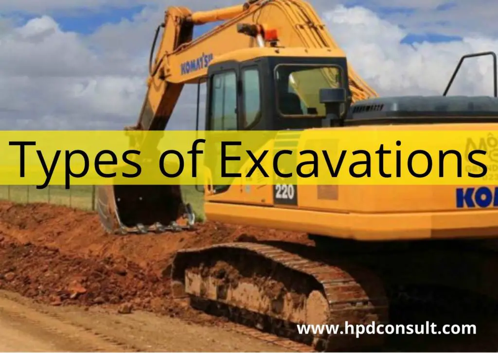 Types of Excavation