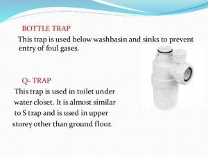 Types of Traps in Plumbing | Gully Trap | P Trap | Floor Trap ...