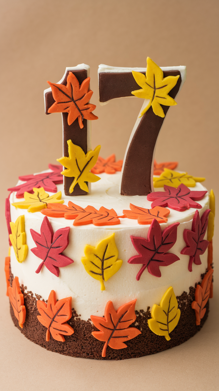 17 Fall Birthday Cake Ideas for a Festive Celebration