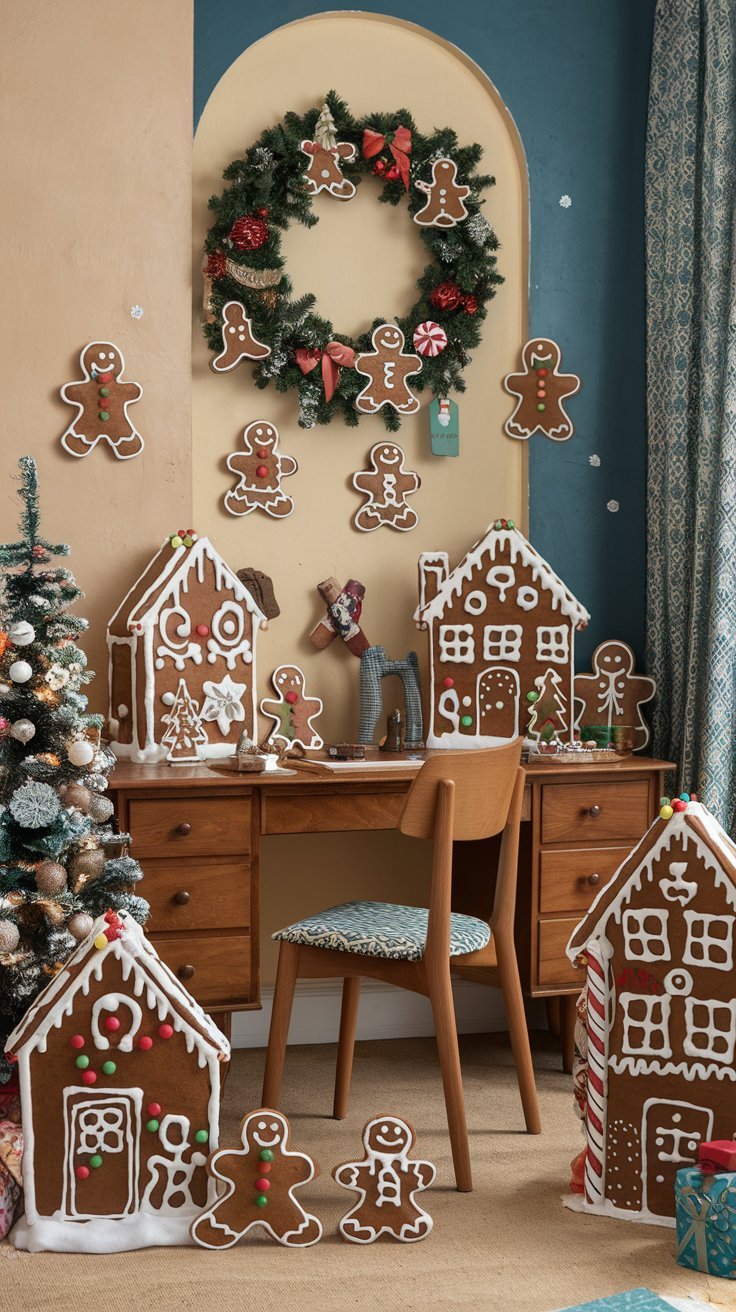 Gingerbread Christmas Decor Idea