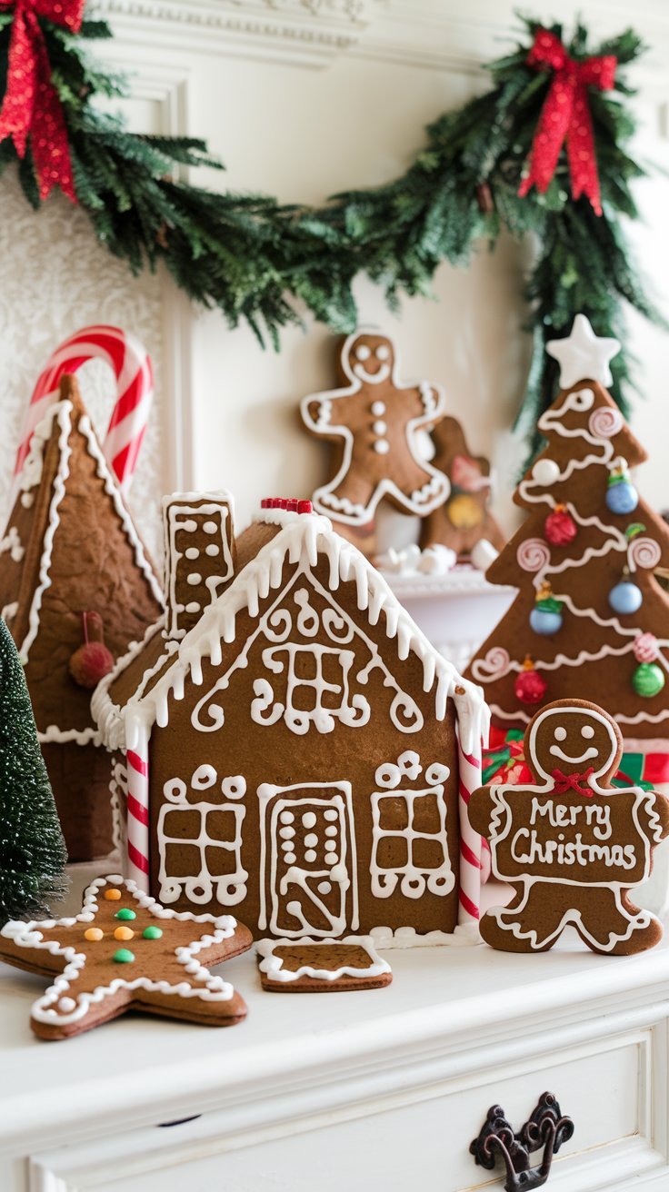 Gingerbread Christmas Decor Idea