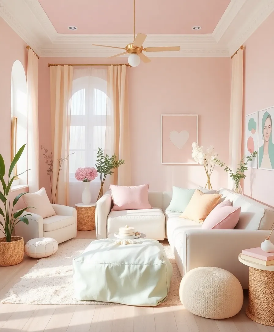 21 Cutecore Room Ideas That'll Make You Feel Like You're in a Dreamland! - 21. Aesthetic Color Palette