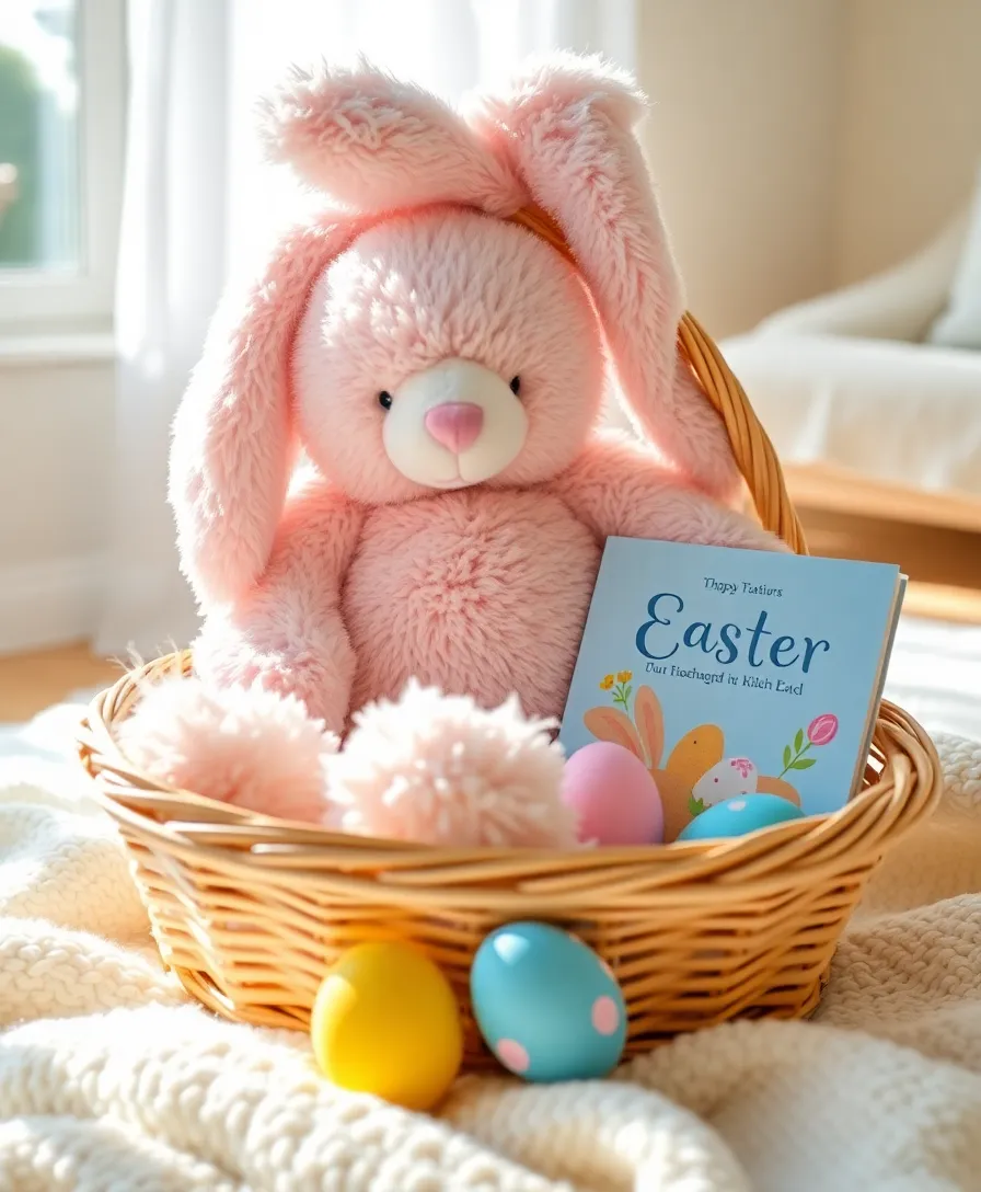 21 Easter Basket Ideas for Kids That They’ll Love (You Won't Believe #10!) - 1. Plush Bunny Surprise