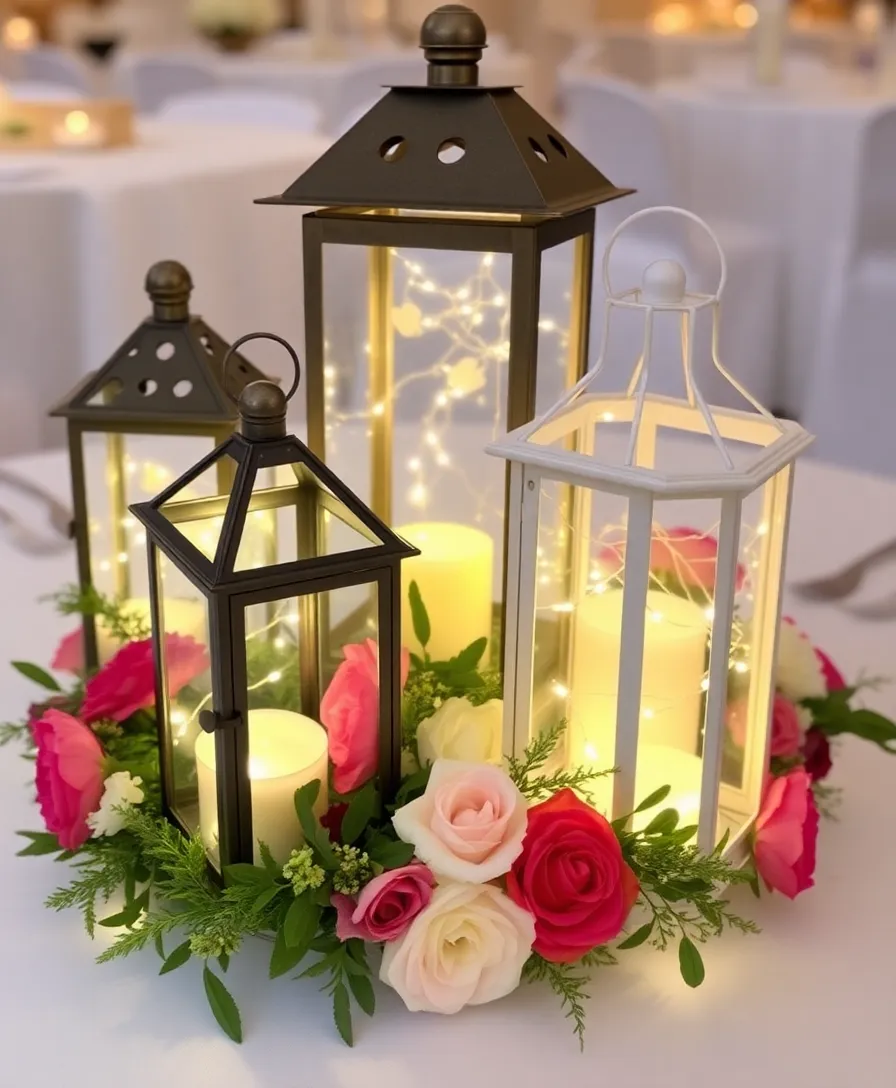 21 Eye-Catching Easter Centerpieces to Wow Your Guests (Don't Miss #6!) - 13. Lantern Glow