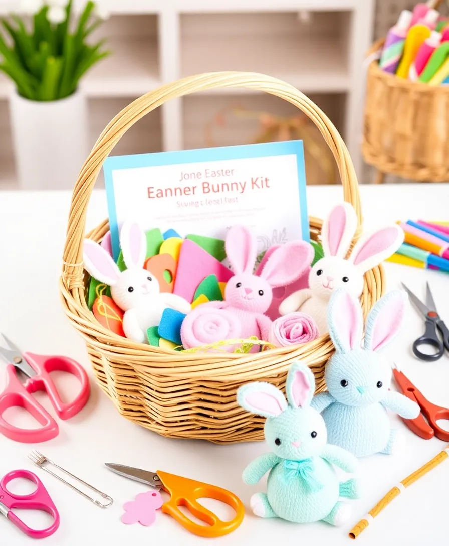 21 Easter Basket Ideas for Kids That They’ll Love (You Won't Believe #10!) - 10. DIY Kit - Build Your Own Bunny