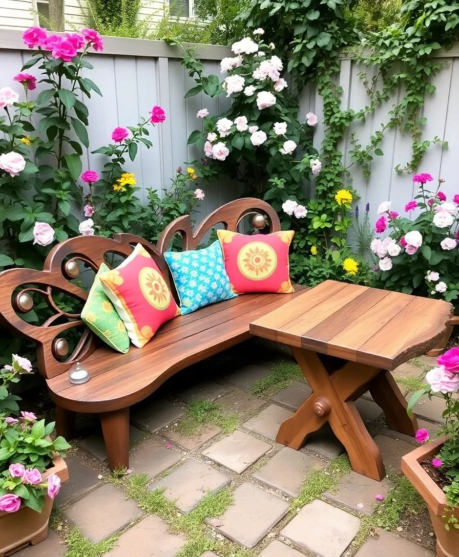 21 Whimsical Garden Whimsy Ideas That Will Spark Joy (You Won't Believe #7!) - 4. Quirky Garden Furniture