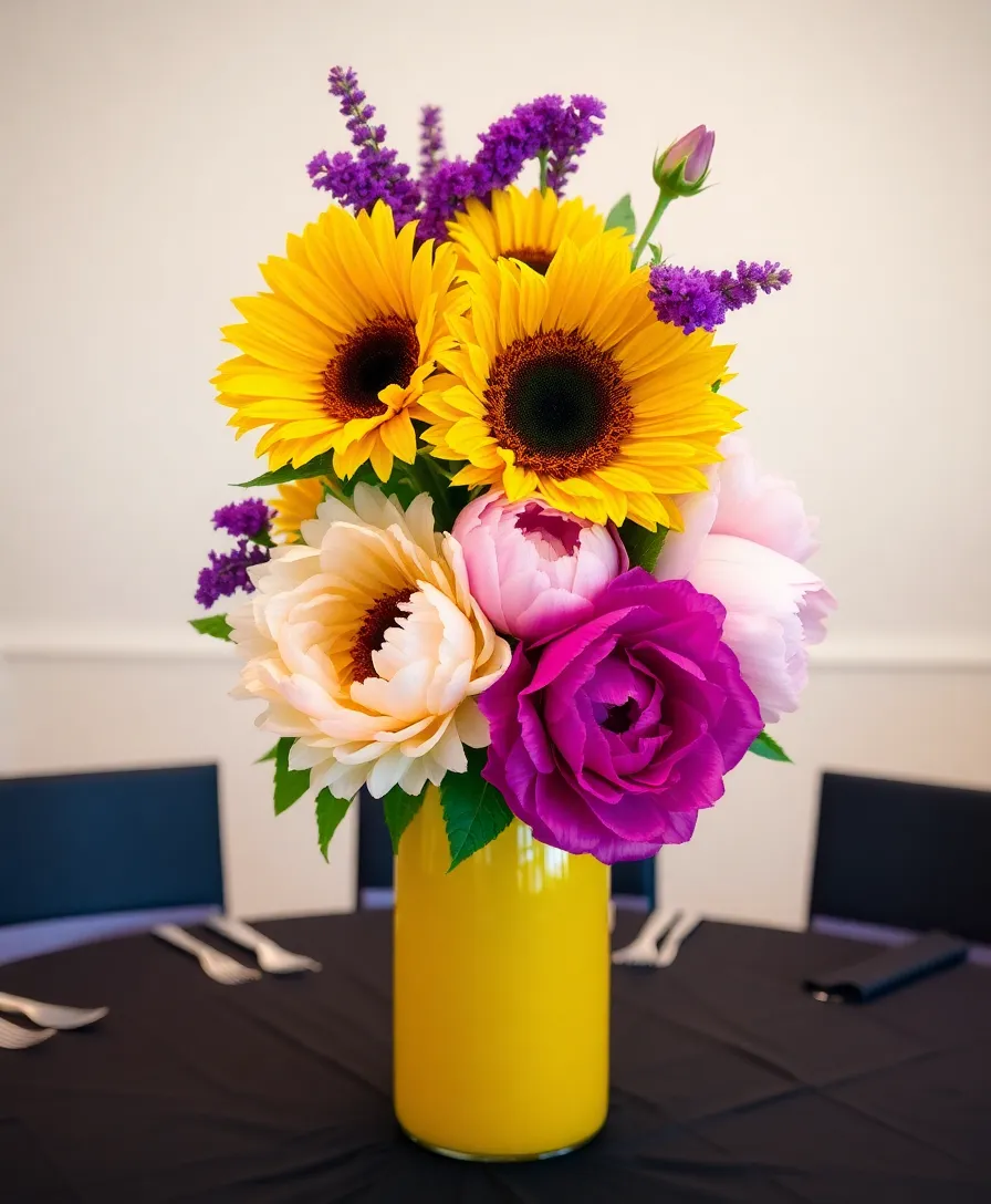 21 Eye-Catching Easter Centerpieces to Wow Your Guests (Don't Miss #6!) - 19. Bright and Bold