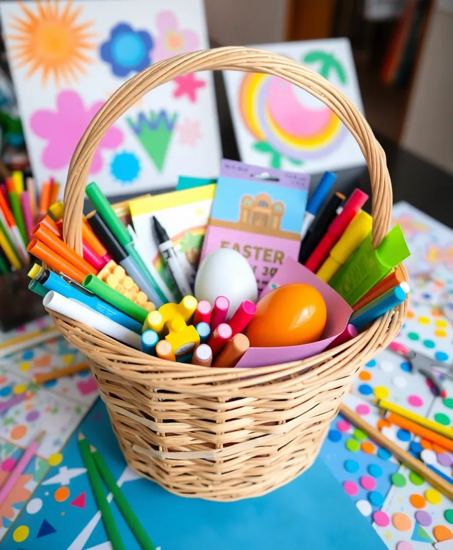 21 Easter Basket Ideas for Kids That They’ll Love (You Won't Believe #10!) - 5. Crafting Corner