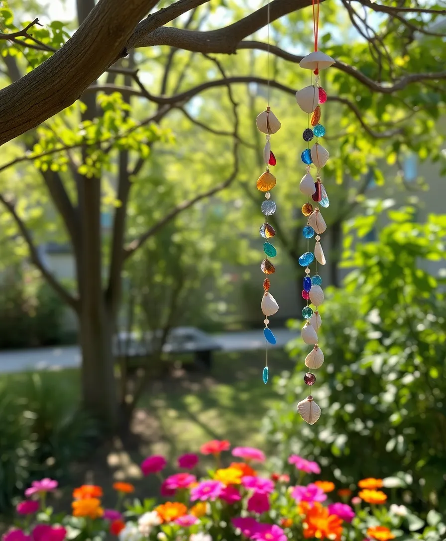 21 Whimsical Garden Whimsy Ideas That Will Spark Joy (You Won't Believe #7!) - 3. Whimsical Wind Chimes