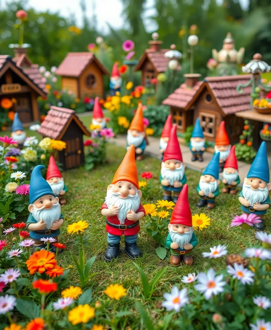 21 Whimsical Garden Whimsy Ideas That Will Spark Joy (You Won't Believe #7!) - 6. Garden Gnome Village