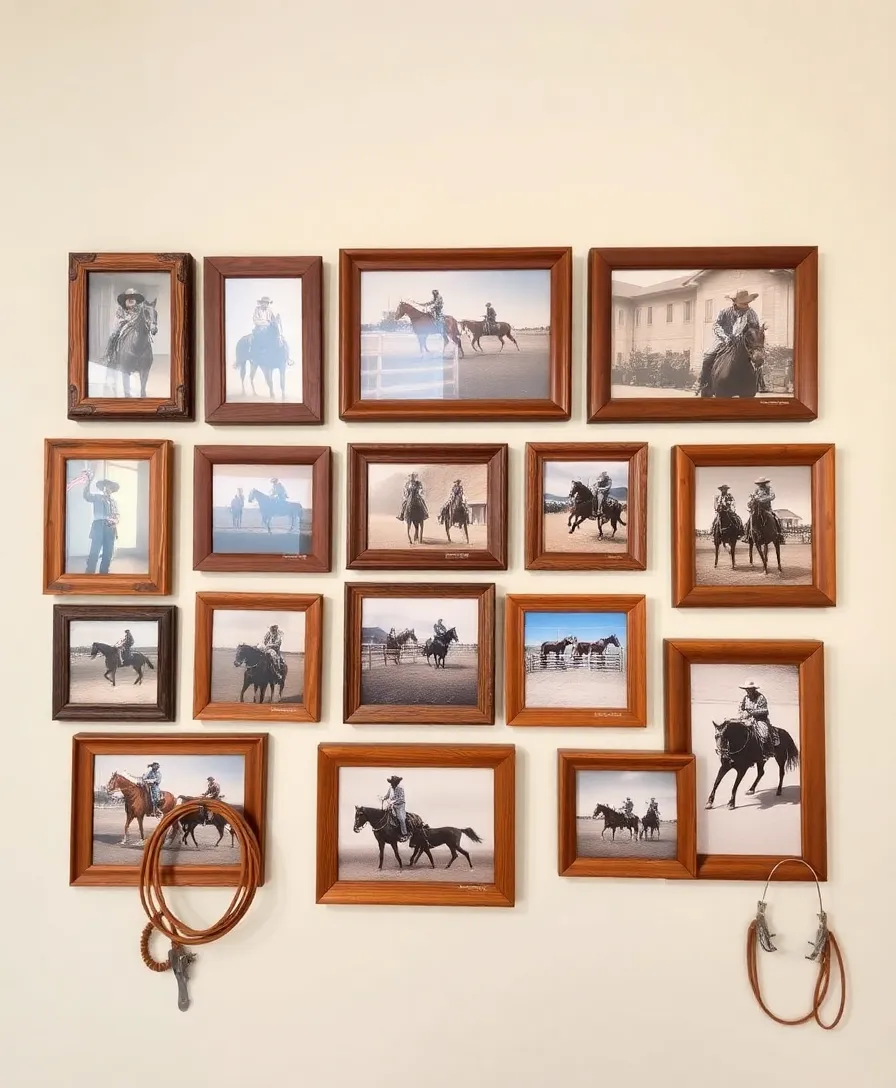 21 Vintage Western Decor Ideas That'll Make You Feel Like a True Cowboy! - 6. Western Art and Photography