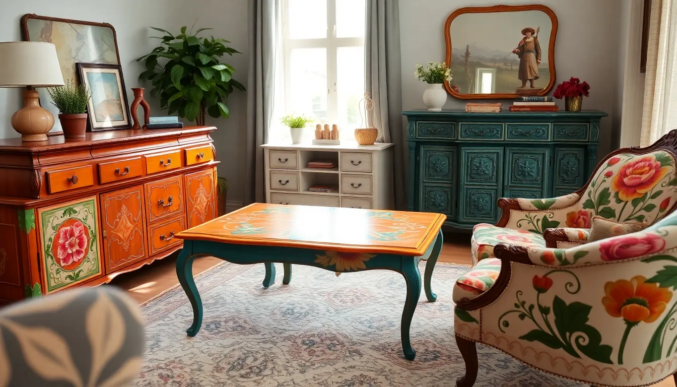 21 Stunning Hand-Painted Furniture Ideas That'll Transform Your Home (You Won't Believe #10!)