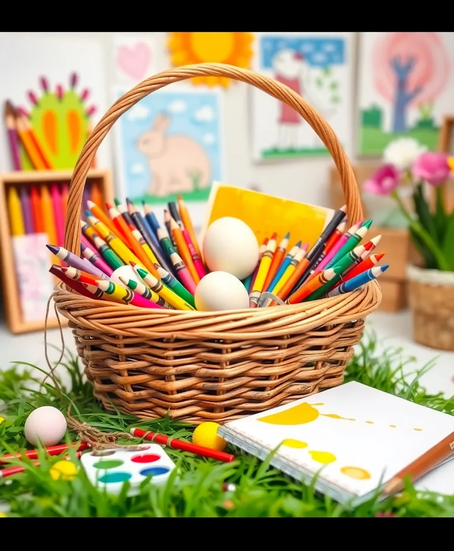 21 Easter Basket Ideas for Kids That They’ll Love (You Won't Believe #10!) - 13. Art Supplies Galore