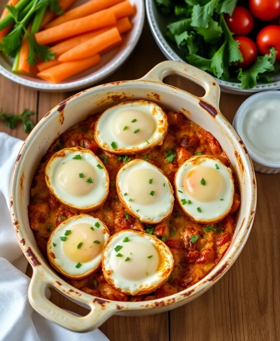 21 Protein-Packed Baked Cottage Cheese Eggs You'll Crave Every Morning (Wait Until You Try #9!) - 15. Ranch Style Cottage Cheese Eggs